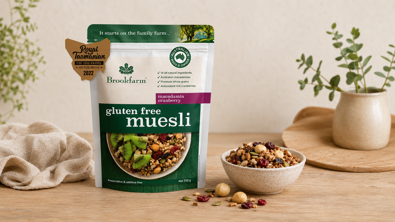 How to Make a Healthy Gluten-Free Muesli Breakfast Bowl | Booch & Barbie Singapore
