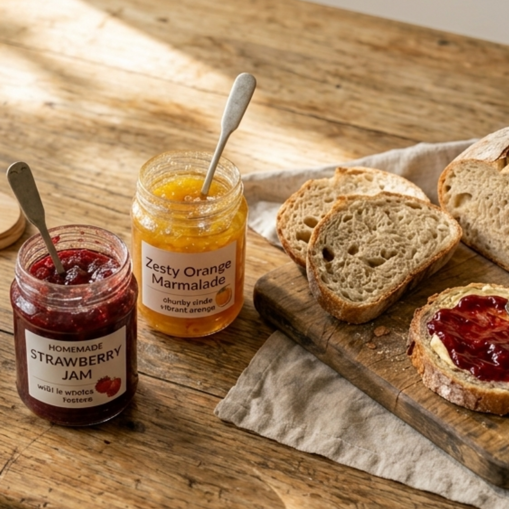 Jams and Butters (Gluten-Free)