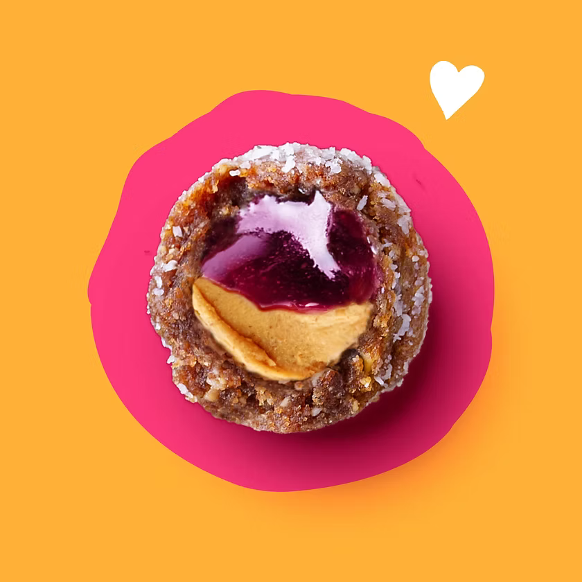 Frooze Balls Double Filled Pouch - Peanut Butter & Jelly