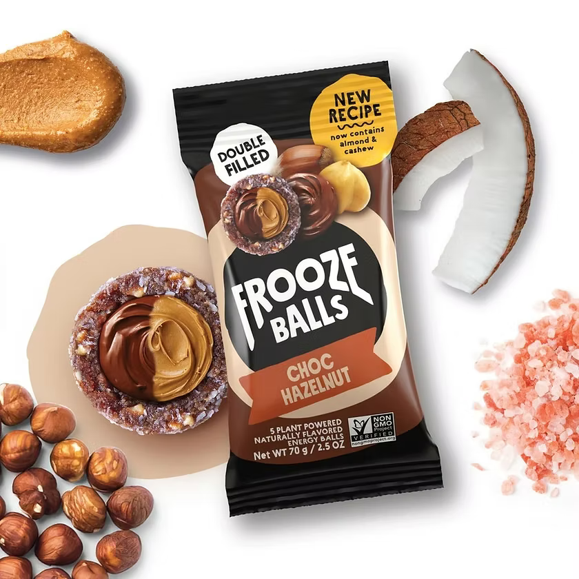 Frooze Balls Double Filled Pouch - Choc Hazelnut
