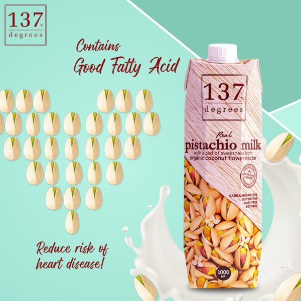 137 Degrees - Pistachio Milk Original - 1 litre