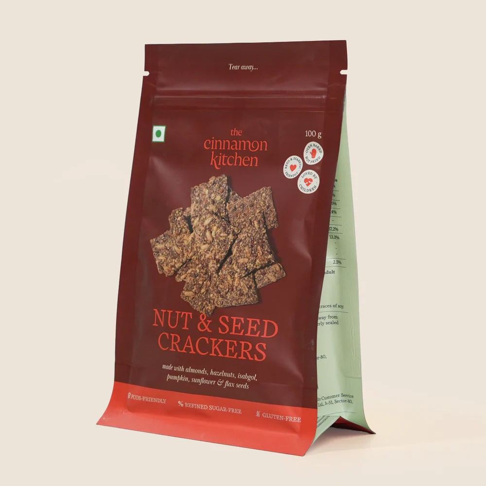 The Nut & Seed Crackers (Vegan & Gluten Free)
