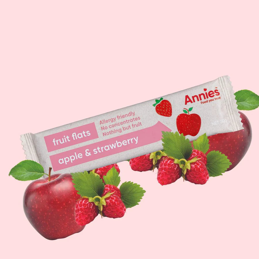 Apple & Strawberry Fruit Flats