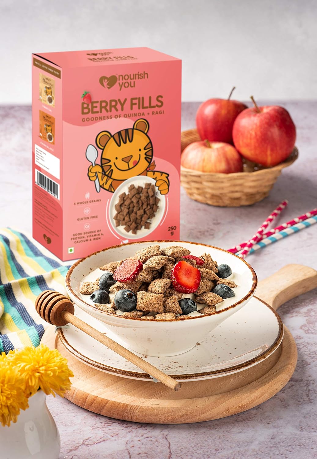 Nourish You Breakfast Fills - Berry Fills - 250g