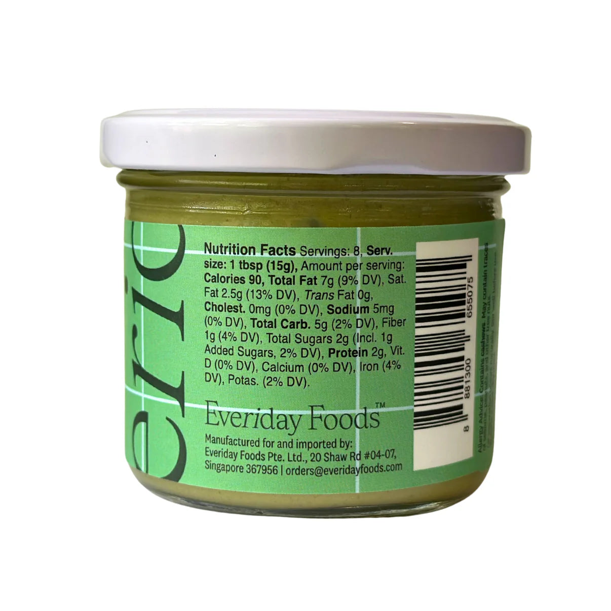 Everiday Vegan Pandan Kaya Spread