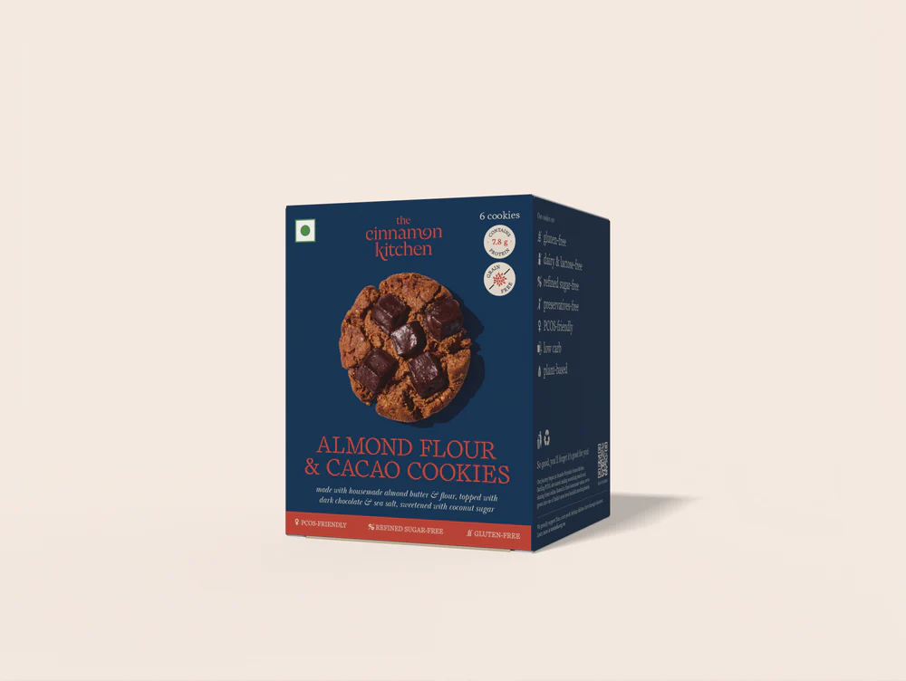 Almond Flour & Cacao Cookies (Pack of 5)