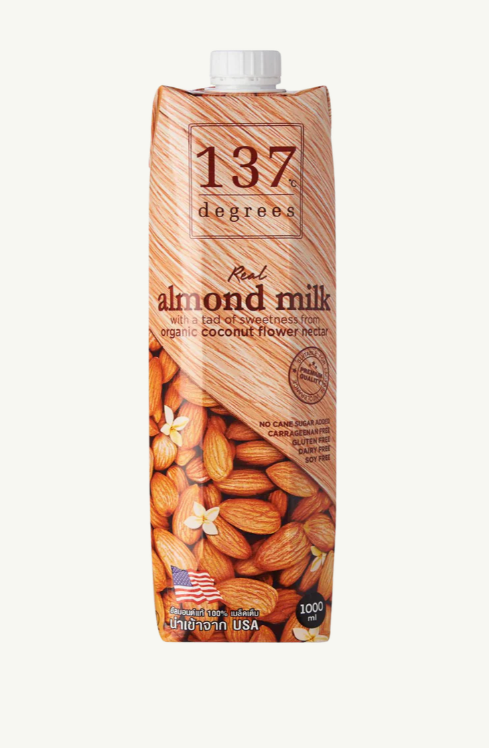 137 Degrees - Almond Milk Original - 1 litre