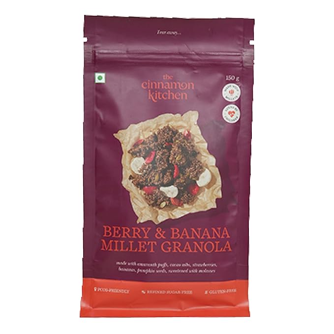 Berry & Banana Millet Granola 175g
