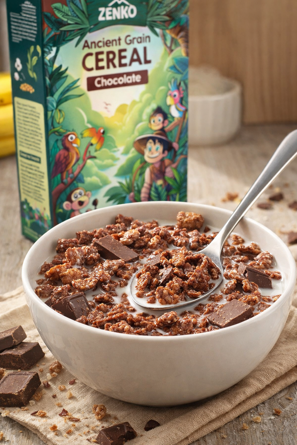 Zenko - Ancient Grain Chocolate Cereal