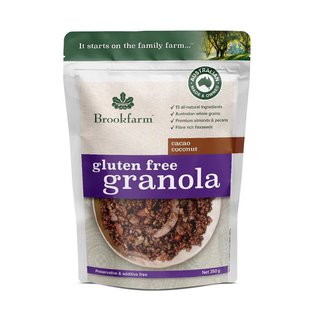 Brookfarm - Gluten Free Granola Cacao Coconut