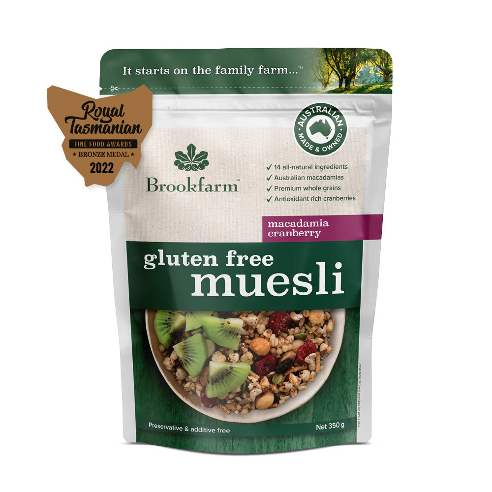 Brookfarm - Gluten Free Macadamia Muesli