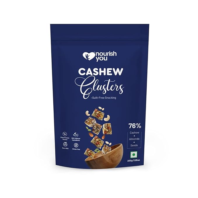 Yummy Cashew Clusters 250g