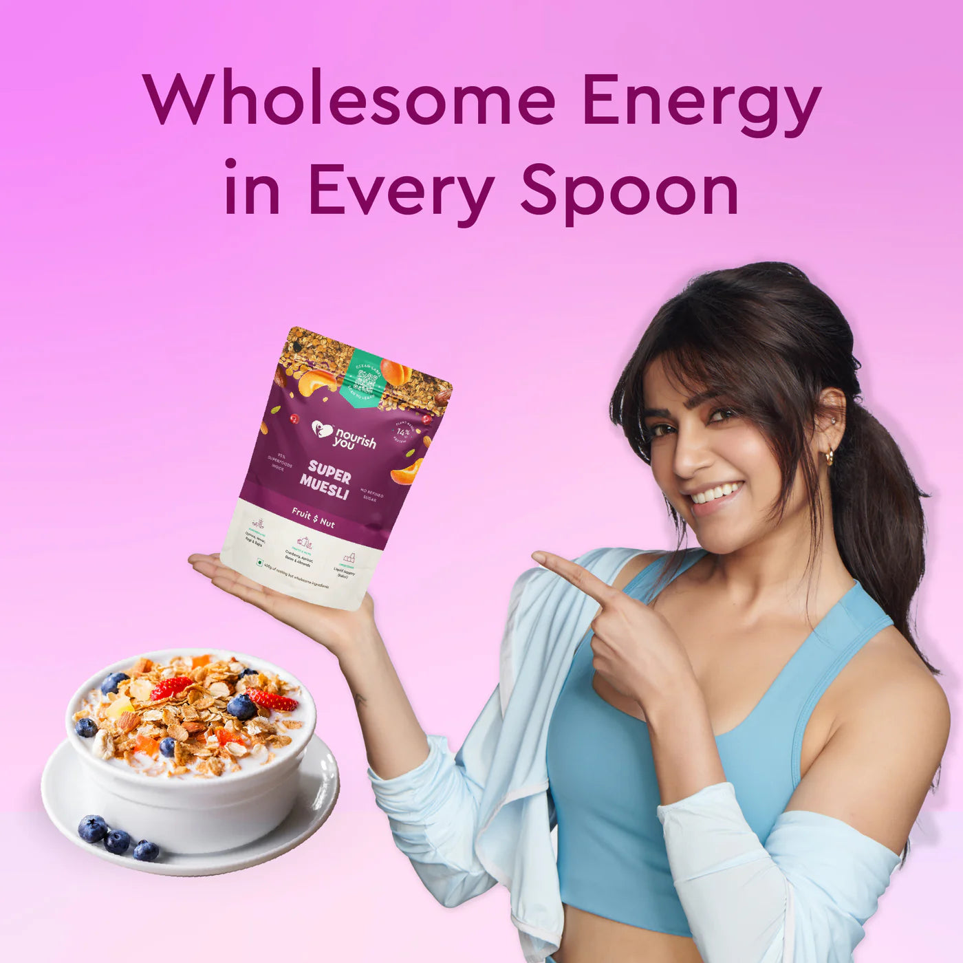 Super Muesli - Fruit & Nut - 400g