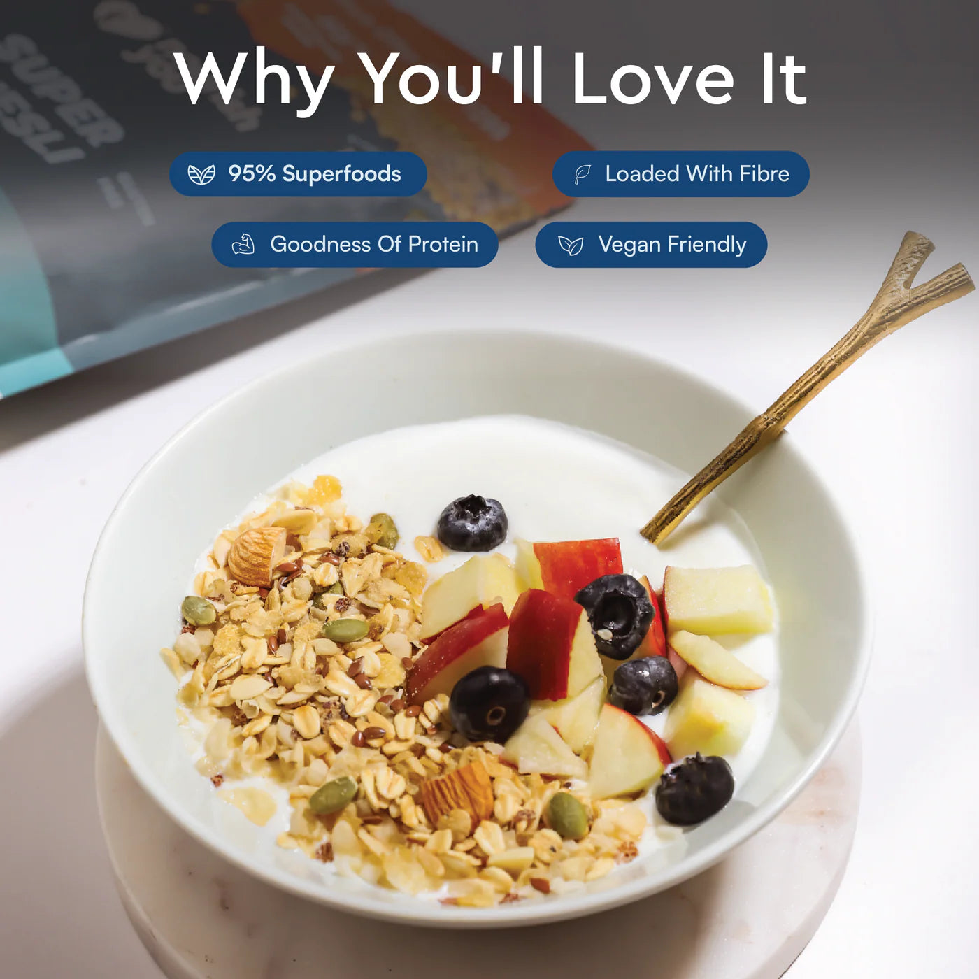 Super Muesli - No Sugar Added - 400g