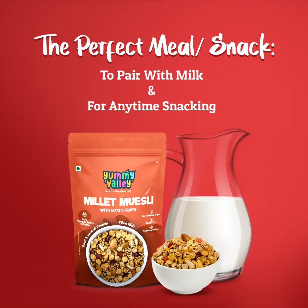 Muesli – Nuts and Fruits - Yummy Valley - 250g