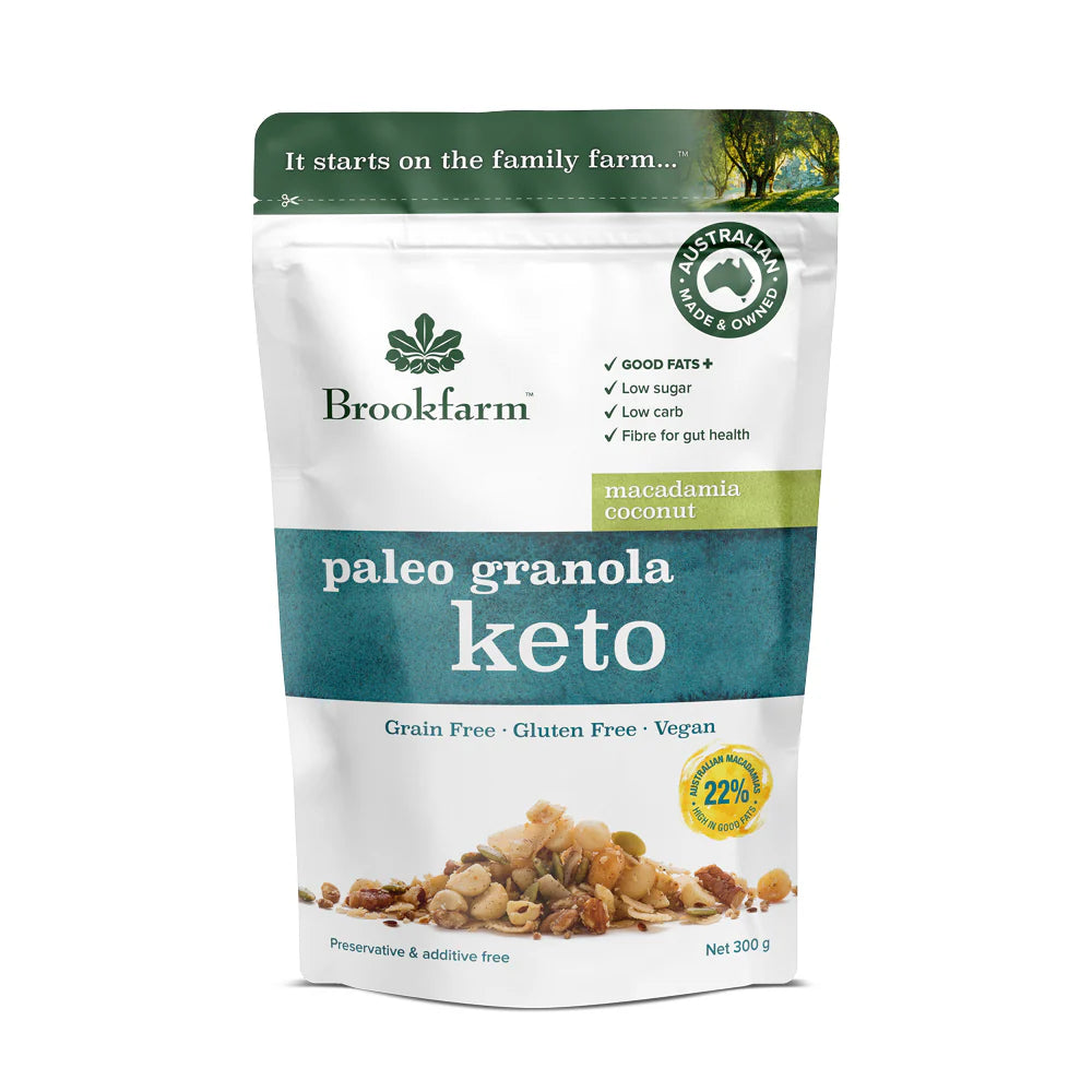 Brookfarm Gluten Free Paleo Granola Keto