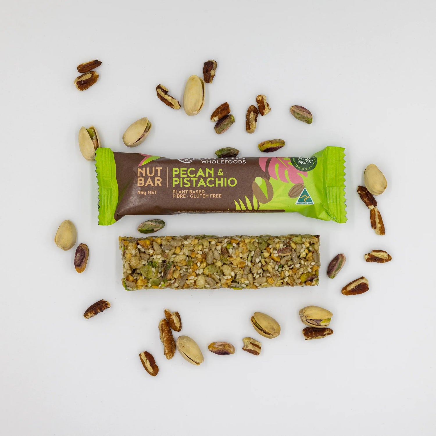 Kuranda Nut Bars - Pecan and Pistachio