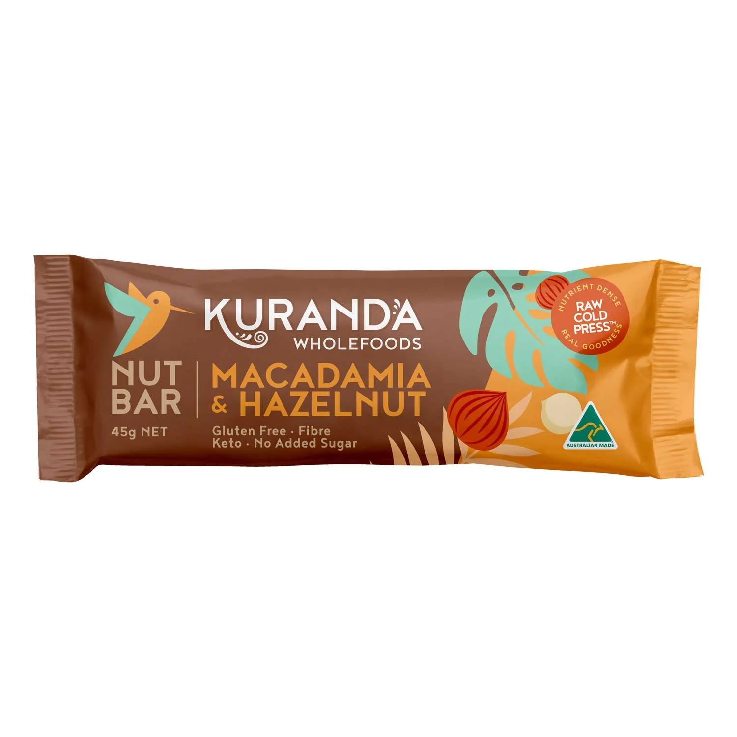 Kuranda Nut Bars - Macadamia and Hazelnut