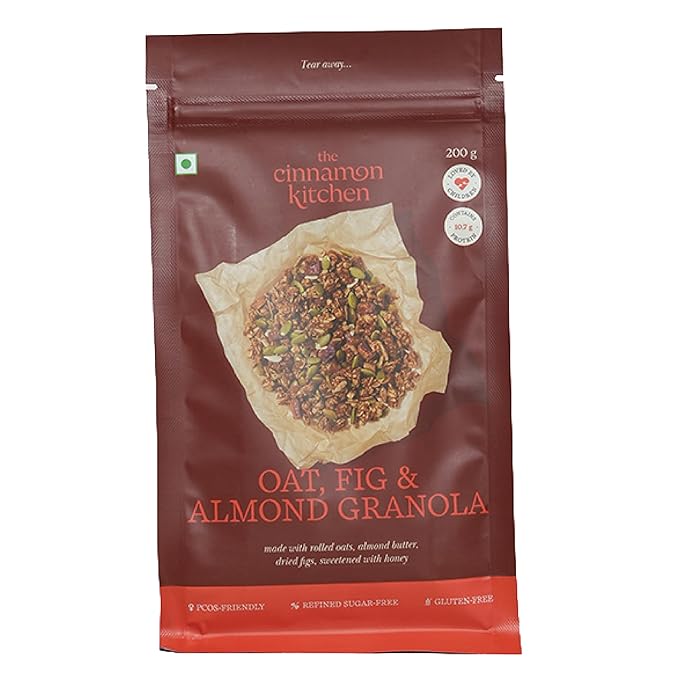Oat Fig and Almond Granola 200g
