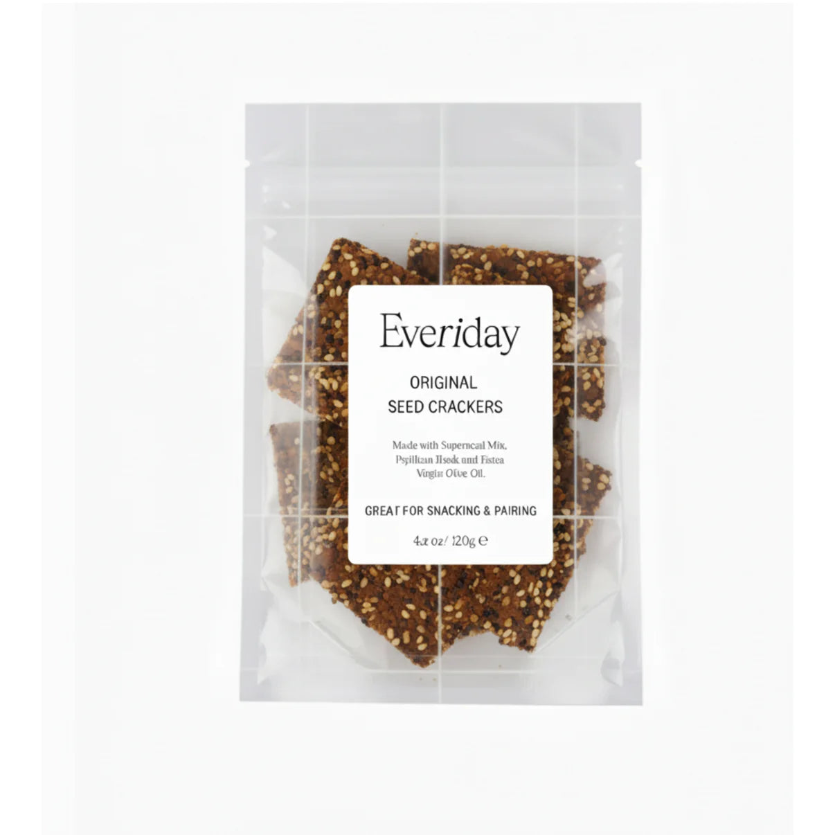 Everiday Grain Free Seed Crackers Original
