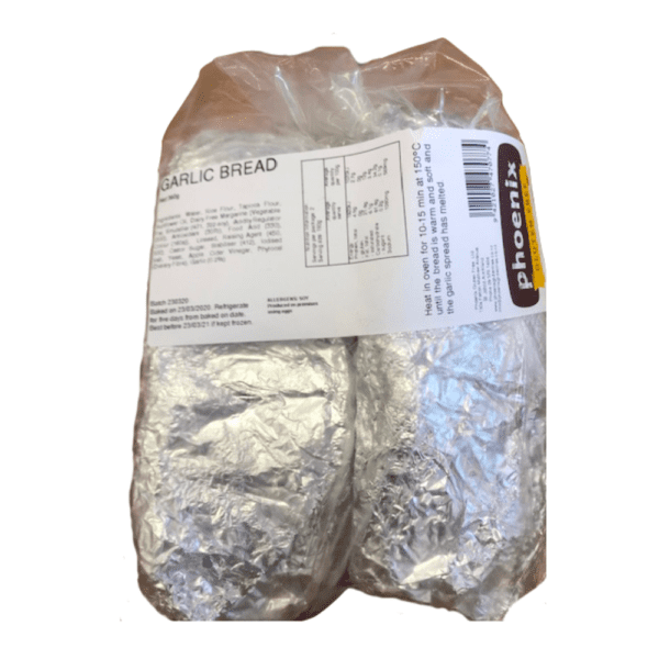 Phoenix Gluten Free Garlic Bread 2pp