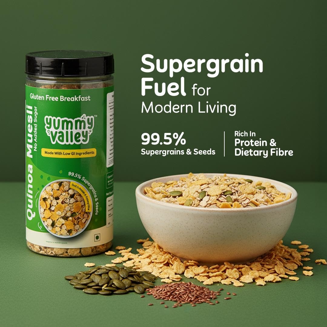 Muesli - Quinoa - Yummy Valley - 300g
