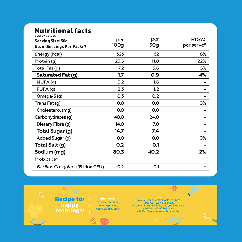 Super Oats - High Protein Oats Choco Almond - 350g