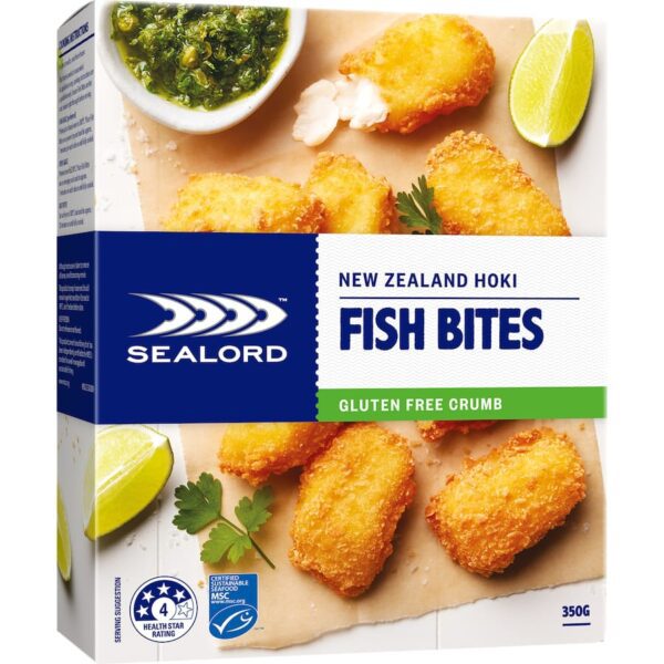 Sealord Gluten Free Hoki Fish Bites