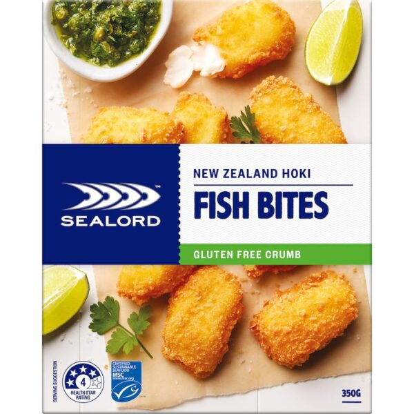 Sealord Gluten Free Hoki Fish Bites