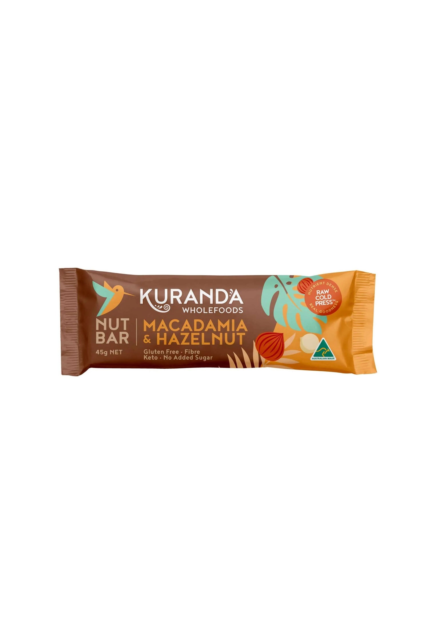 Kuranda Nut Bars - Macadamia and Hazelnut