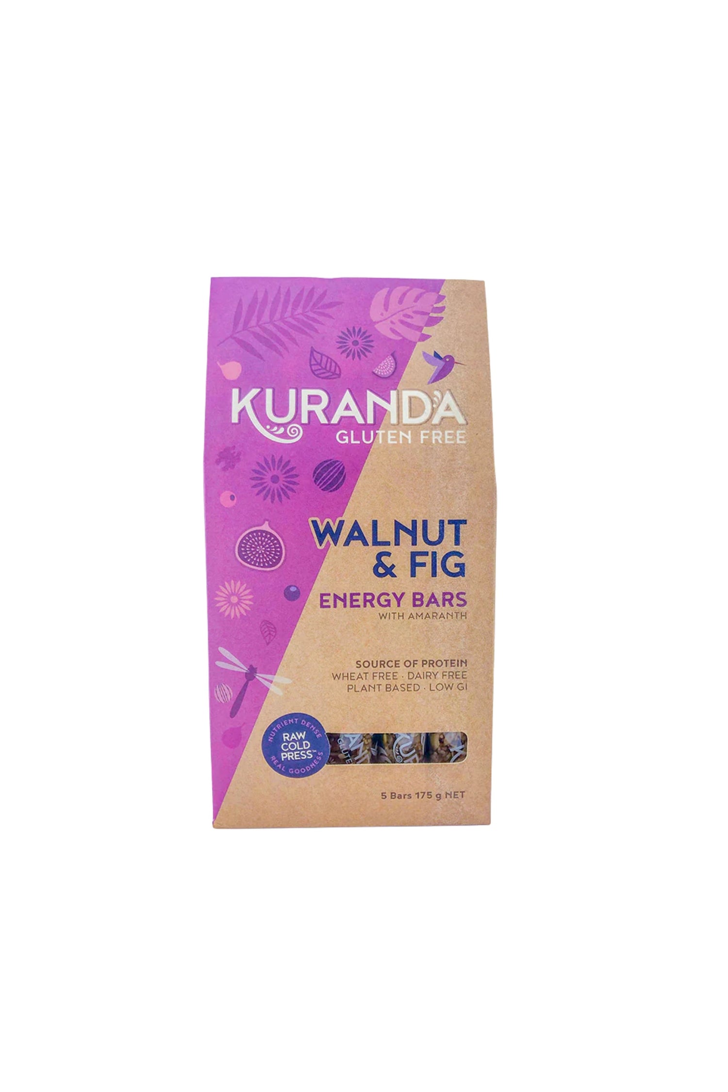 Walnut & Fig Energy bars 5 Pack