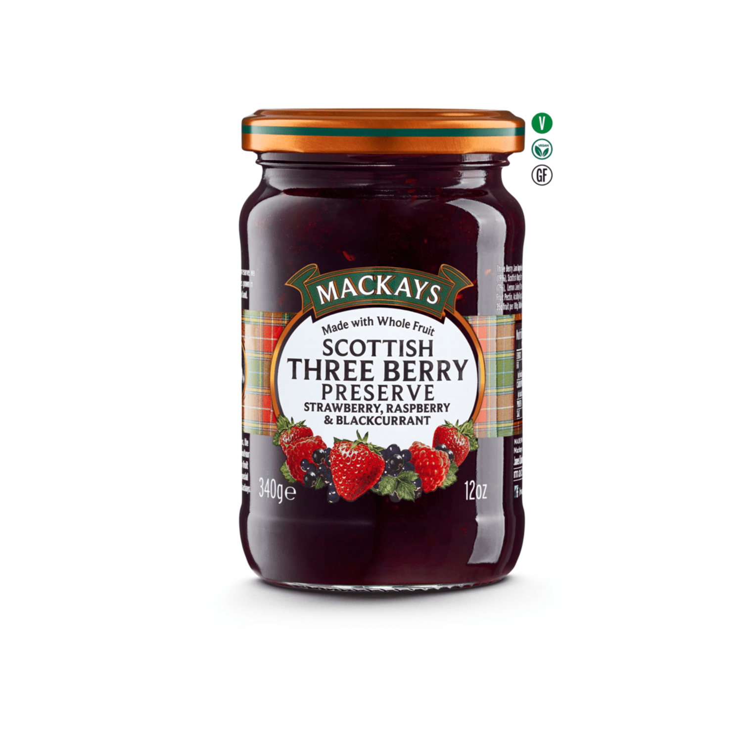 Mackays Scottish Three Berry Preserve