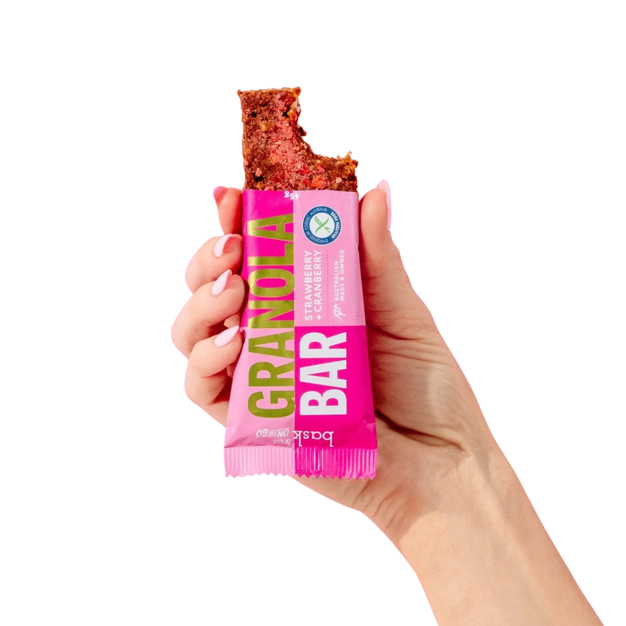 Gluten Free Granola Bars Strawberry Cranberry