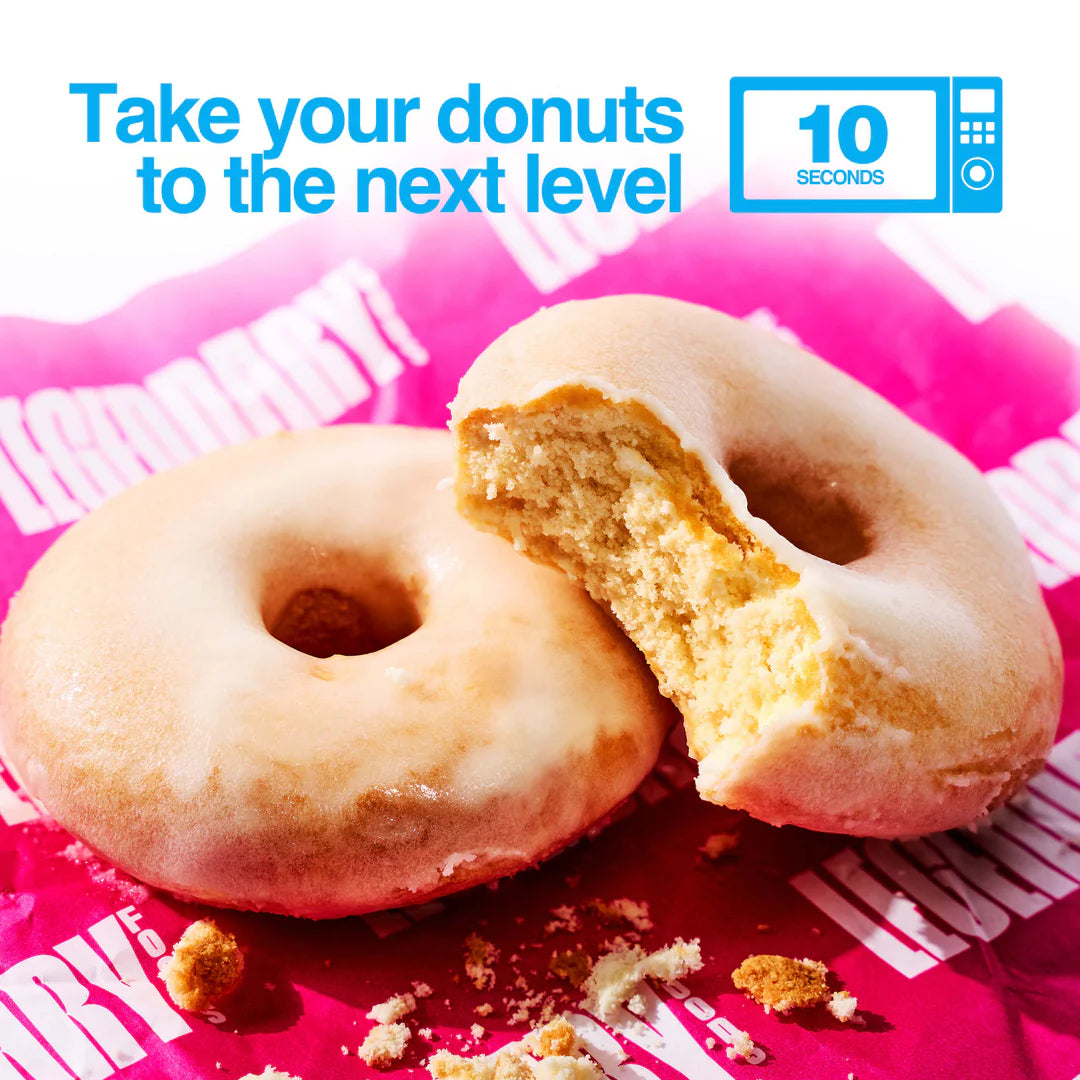Legendary Vanilla Glazed Protein Donuts