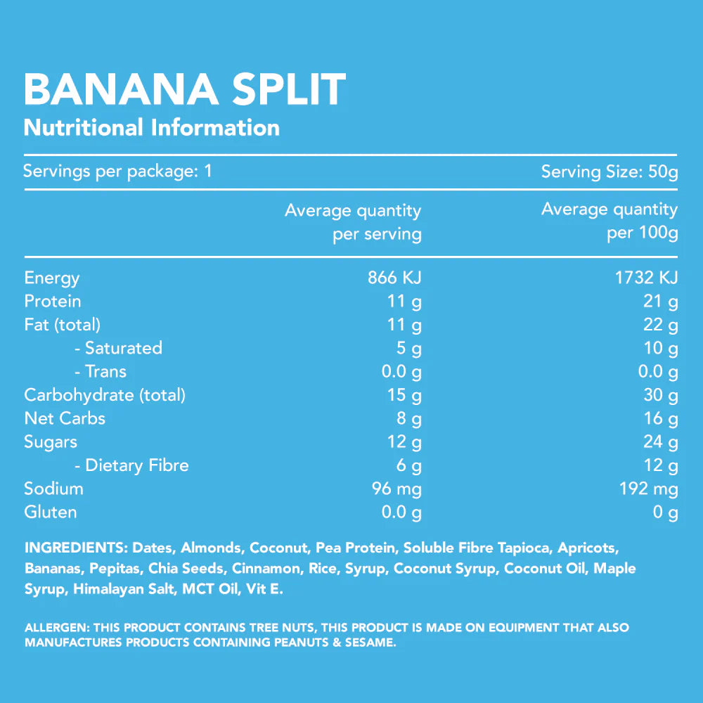 Kuranda Protein Bar - Banana Split