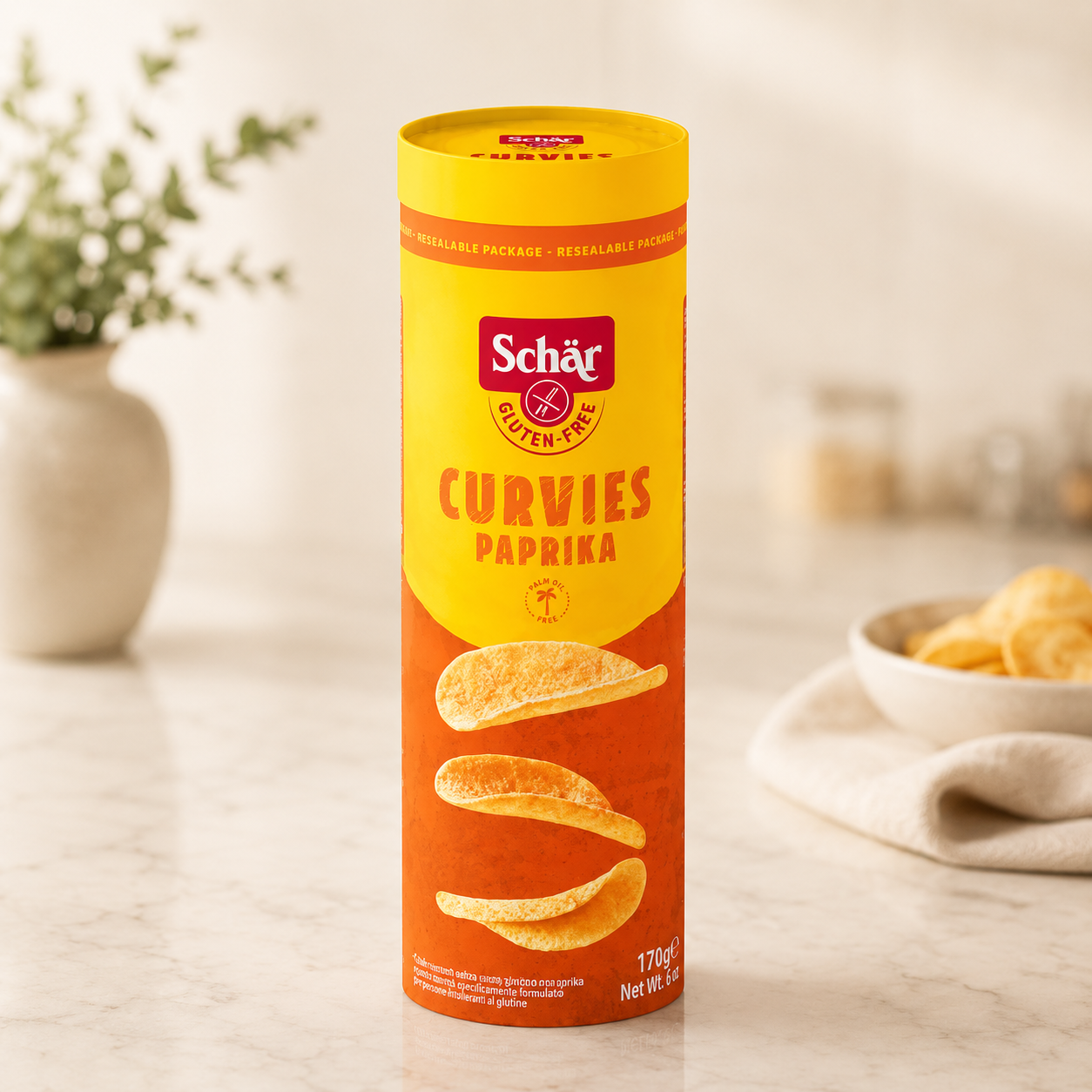 Schär - Curvies Paprika 170g