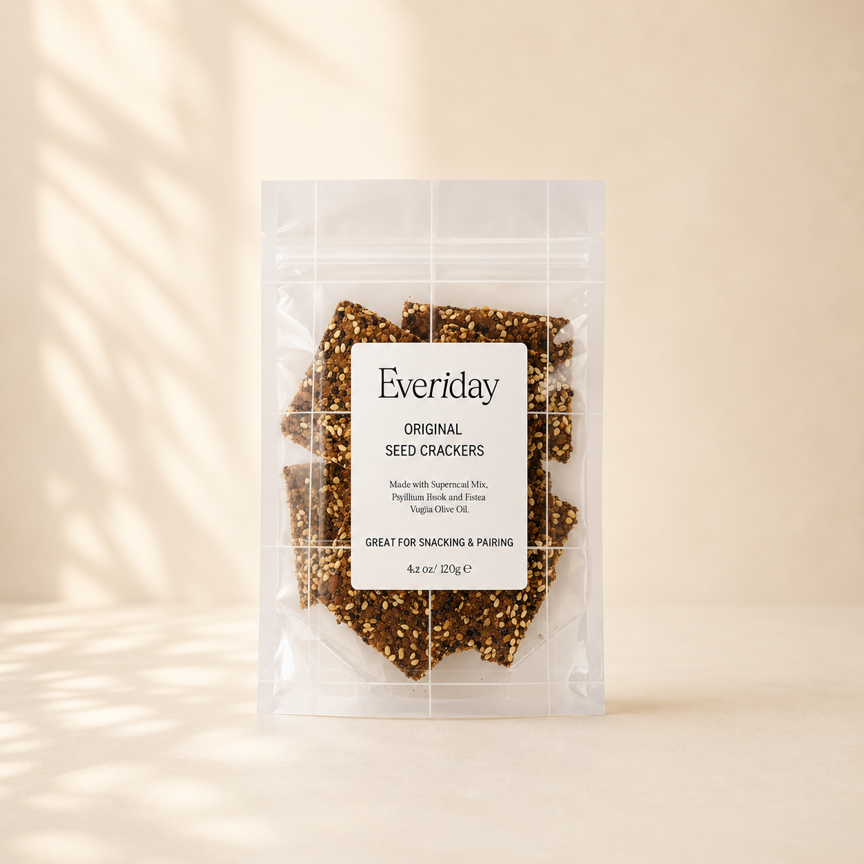 Everiday - Grain Free Seed Crackers Original 120g