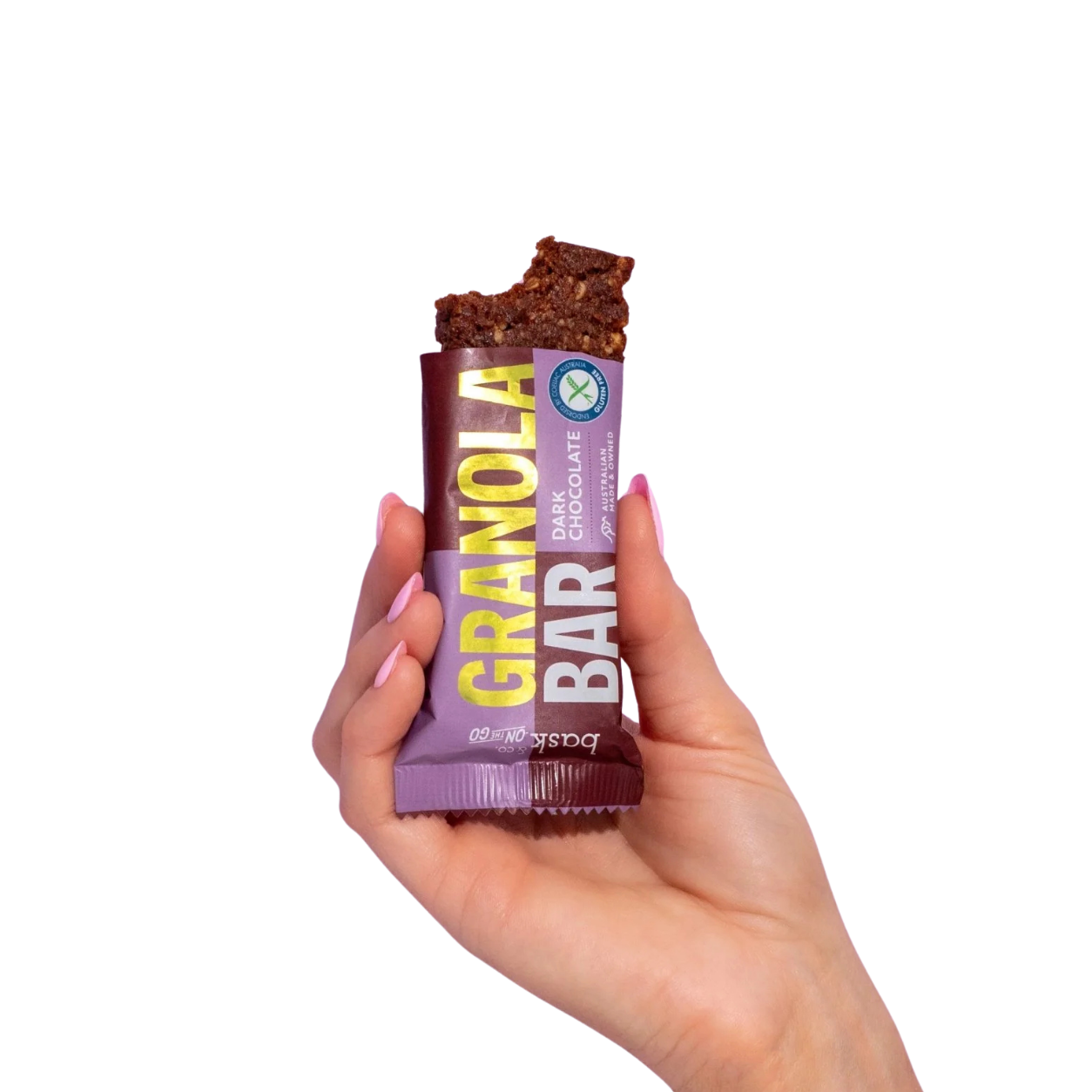 Gluten Free Granola Bars Dark Chocolate