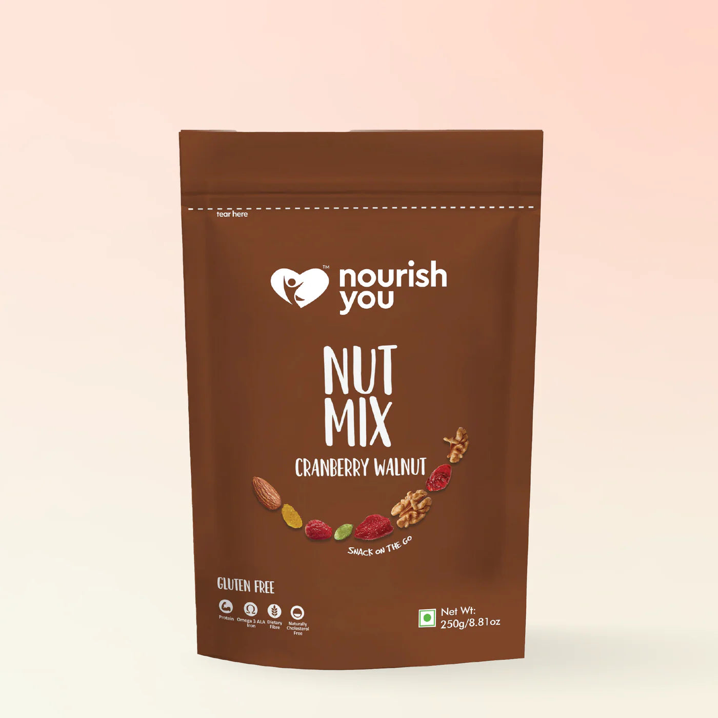 Cranberry Walnut Nut Mix 250g