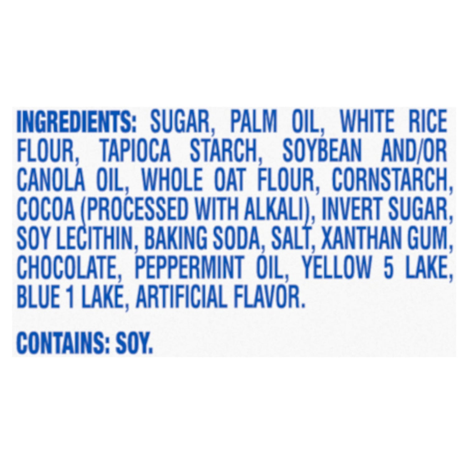 Oreo Gluten Free Mint Creme Chocolate Sandwich Cookies