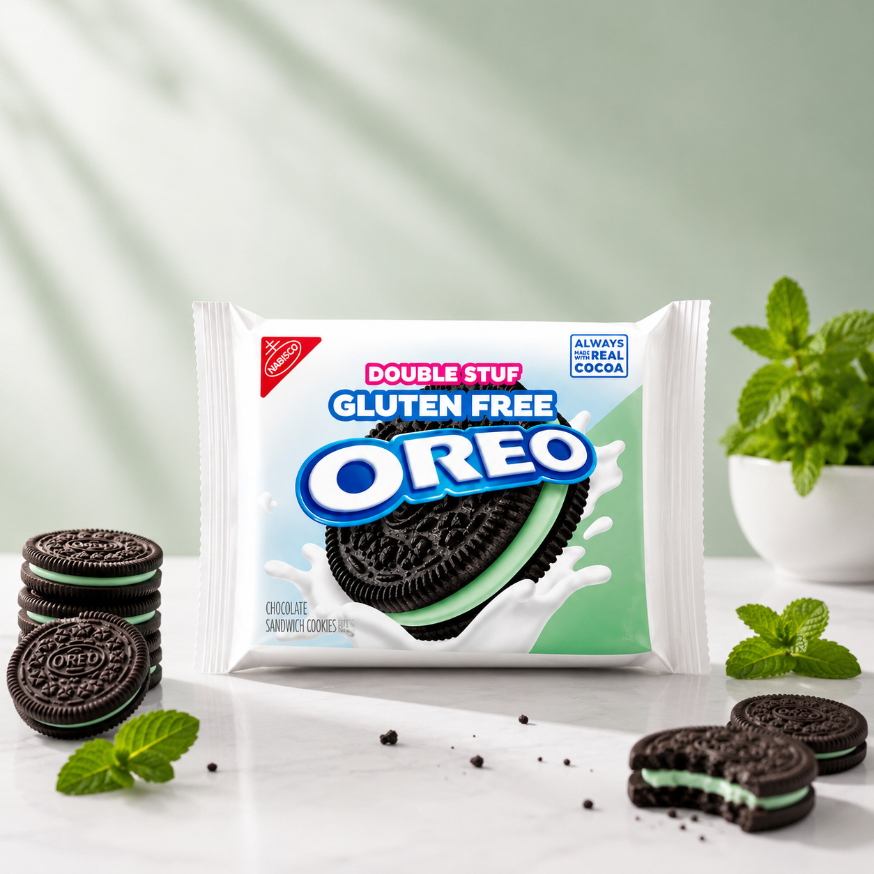 OREO - Mint Creme Flavour Gluten Free 340g
