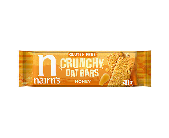 Nairn's Crunchy Oat Bars (Gluten Free) - Honey 160g (box of 10)
