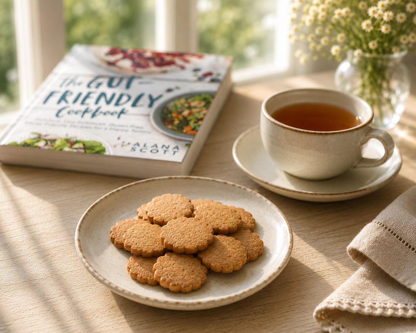 Lavender & Lemon Zest Cookies (Vegan & Gluten Free)