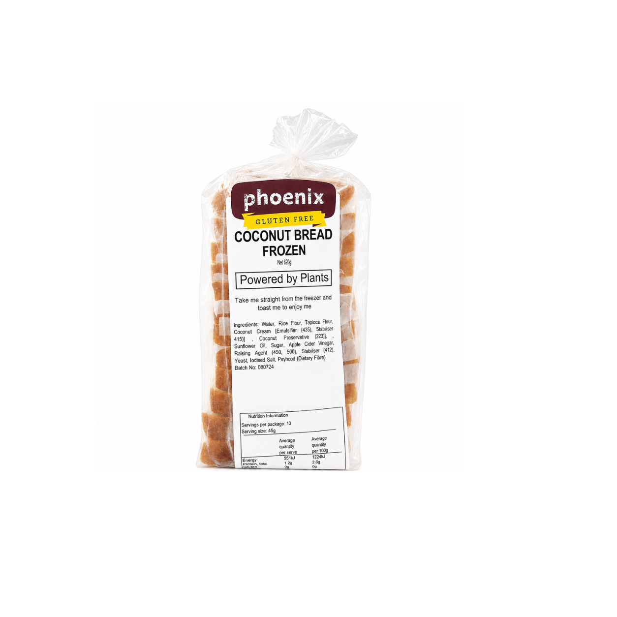 Phoenix Gluten Free Coconut Bread