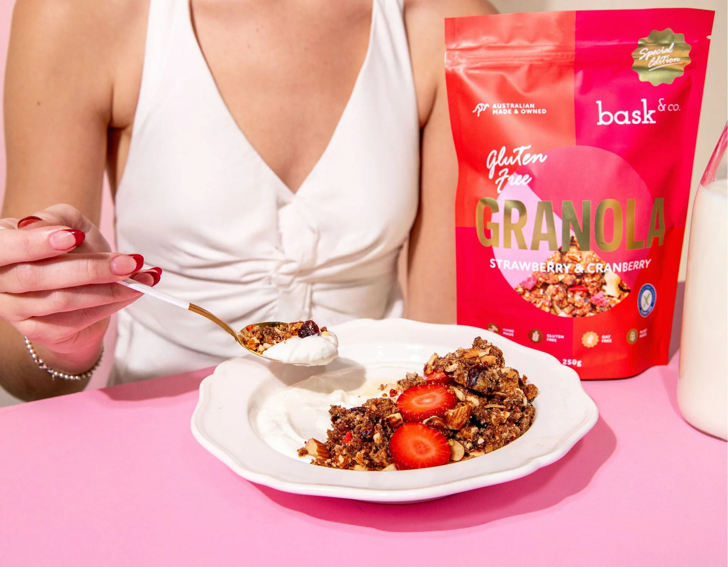 Special Edition Granola Strawberry & Cranberry