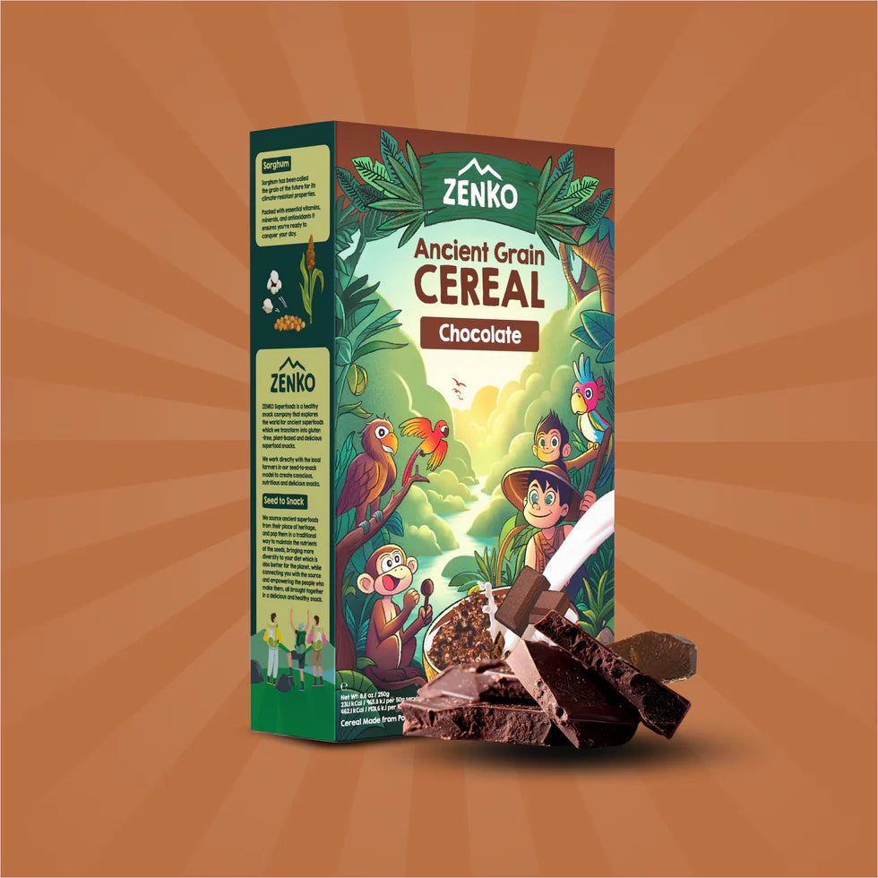 Zenko - Ancient Grain Chocolate Cereal