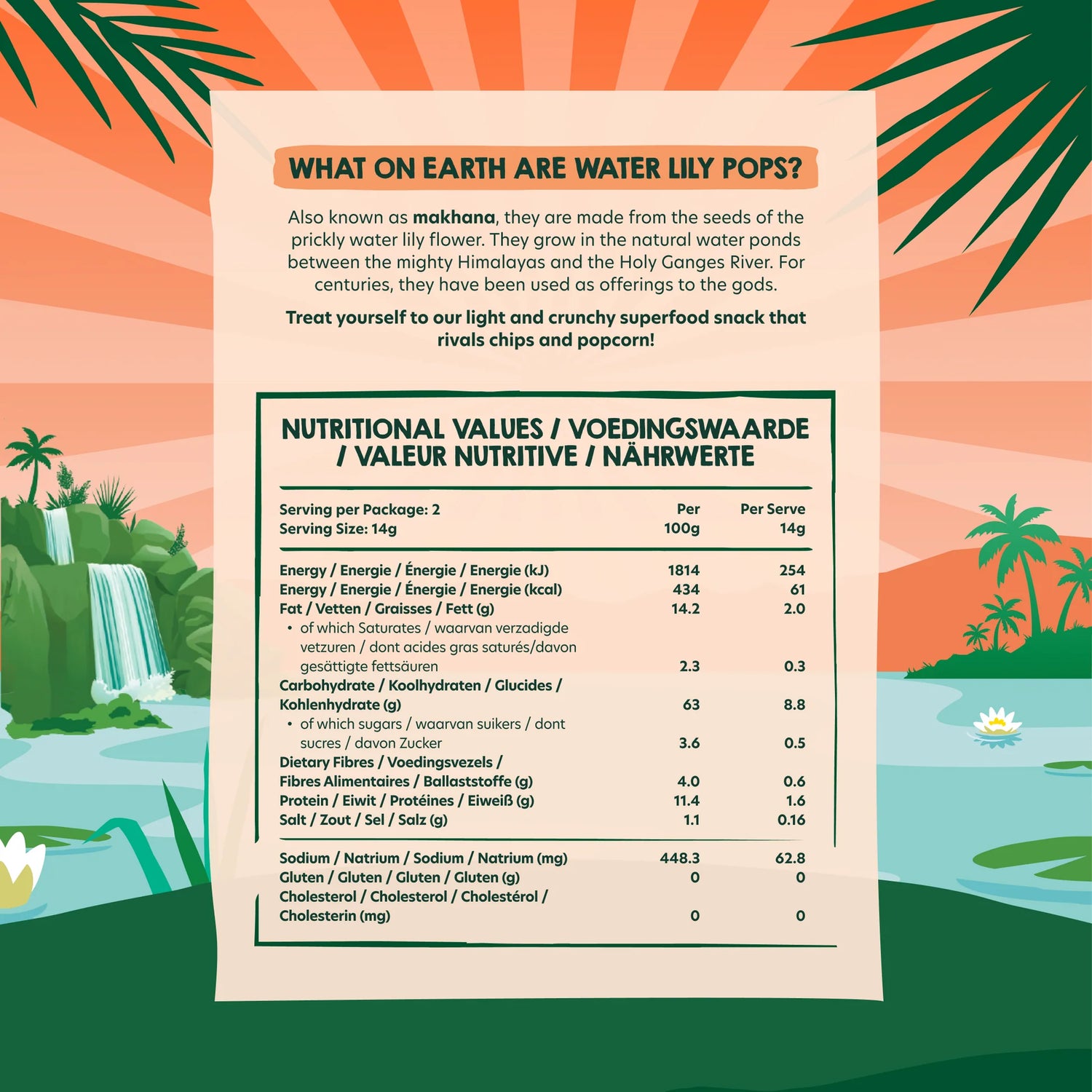 Water Lily Pops - Soulful Spice